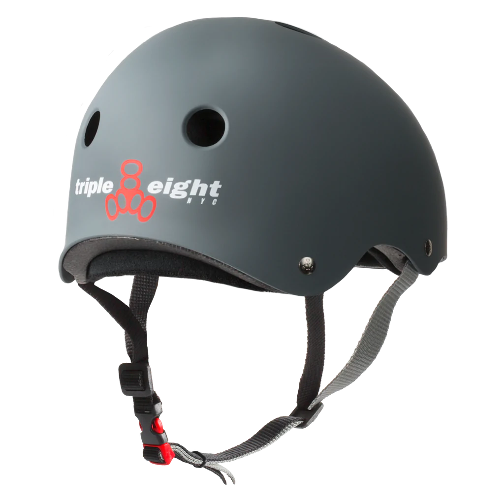 Triple 8 THE Certified Helmet SS Carbon Matte
